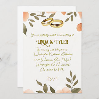 " WEDDING INVITATION "