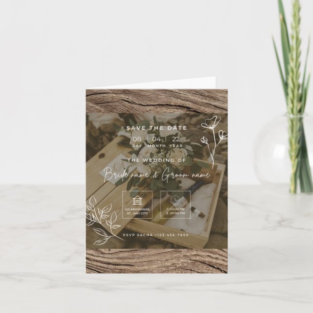 wedding invitation (Front)