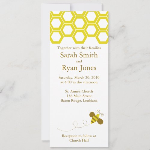 Wedding Custom Announcements