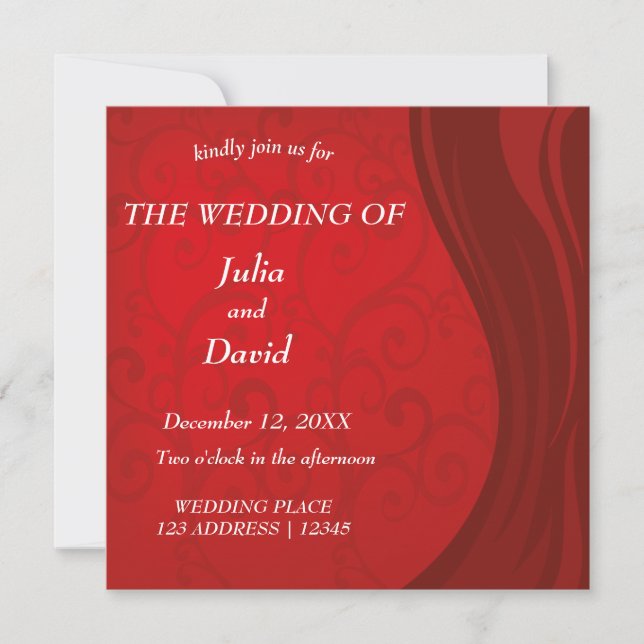 Wedding Invitation (Front)