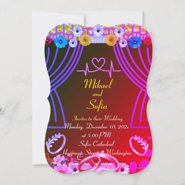Wedding Invitation (Front)