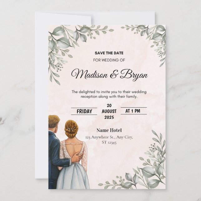 Wedding  Invitation (Front)