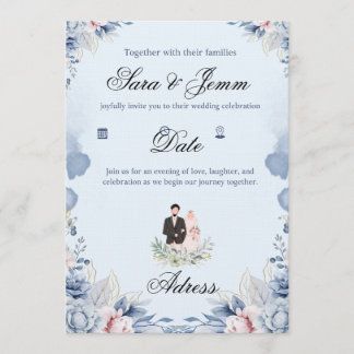 Wedding invitation