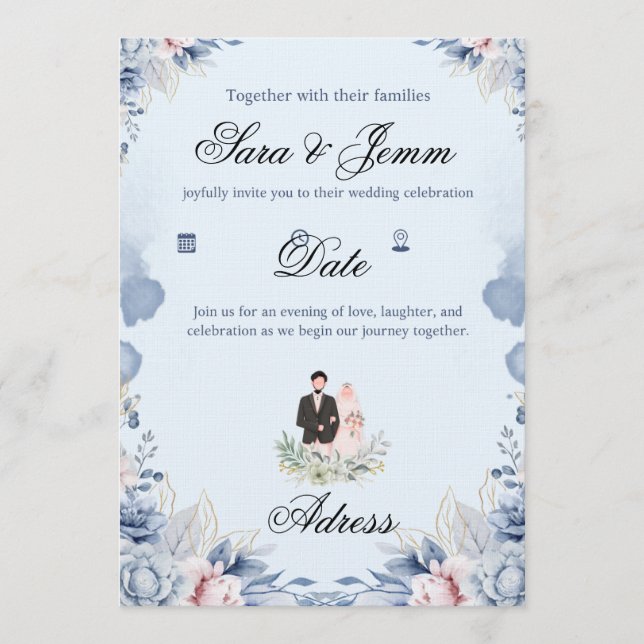 Wedding  invitation (Front)