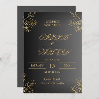 Wedding Invitation