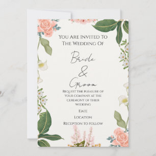 Wedding Invitation