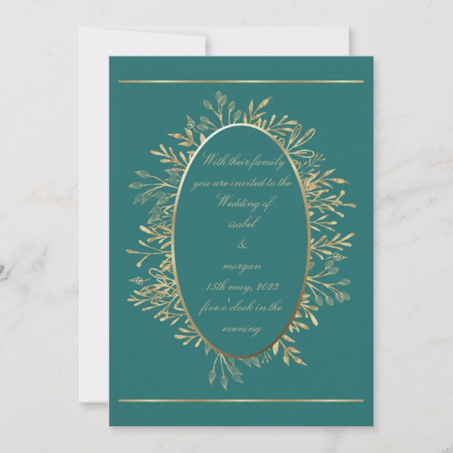 wedding invitation (Front)
