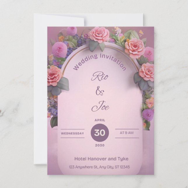 WEDDING INVITATION (Front)