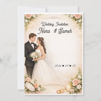 Wedding invitation