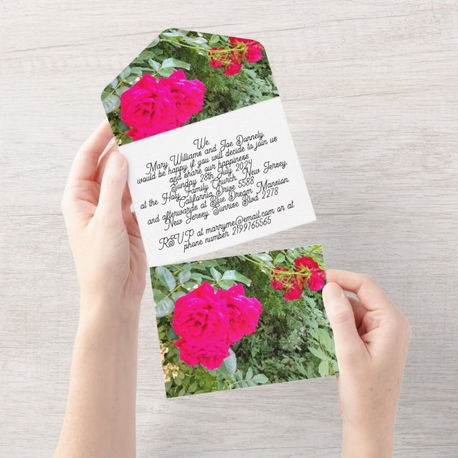 Wedding Invitation (Tearaway)