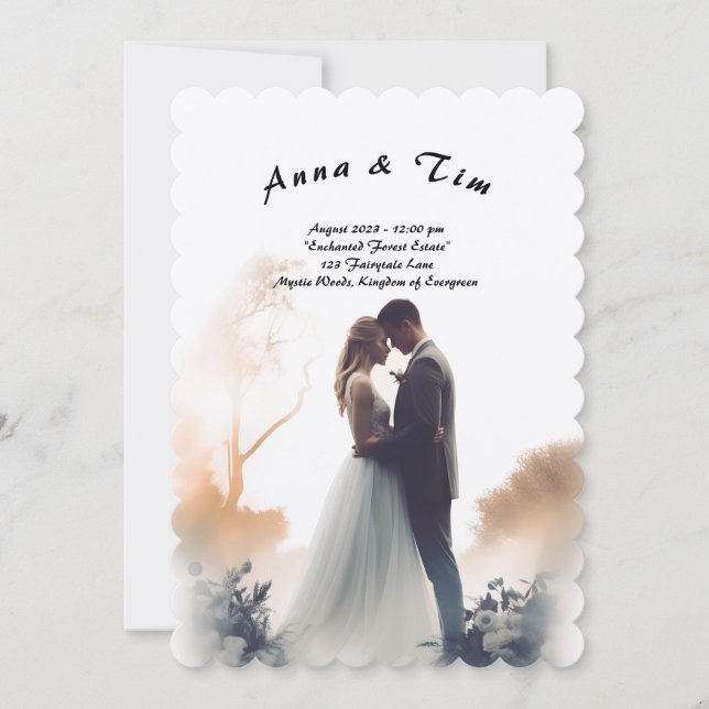 Wedding invitation (Front)