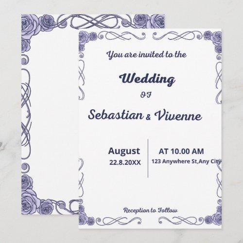 Wedding Invitation