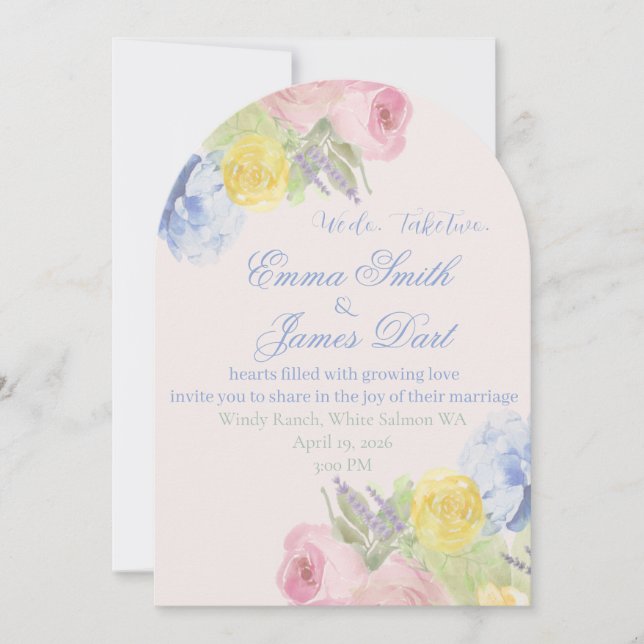 Wedding Invitation (Front)