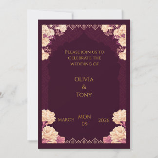 wedding invitation