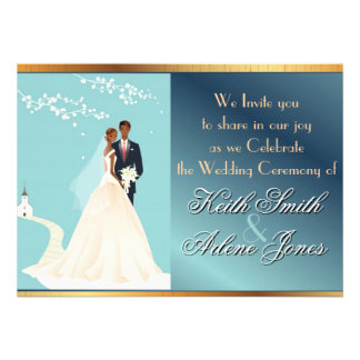 African American Wedding Invitations 10