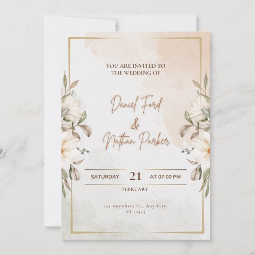 Wedding Invitation