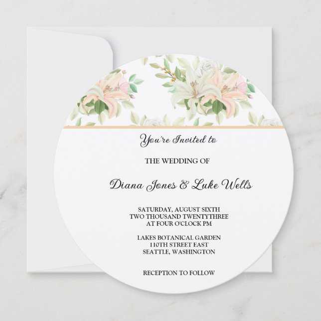 Wedding Invitation (Front)