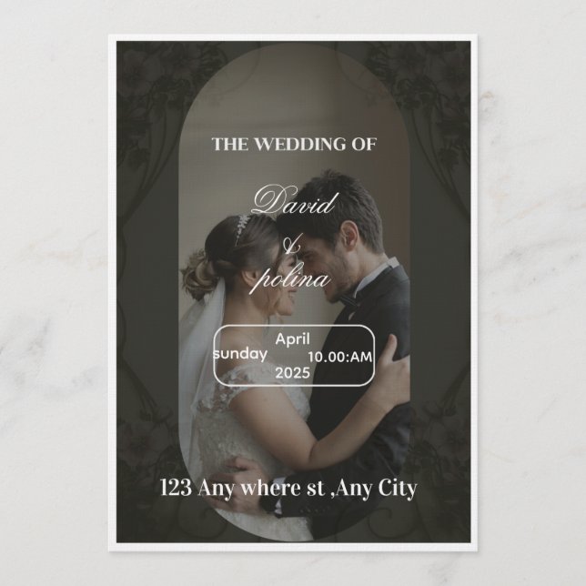 Wedding Invitation (Front)