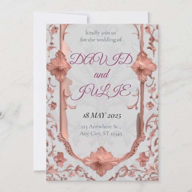 WEDDING INVITATION