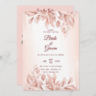 wedding invitation