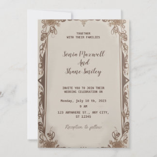 wedding invitation