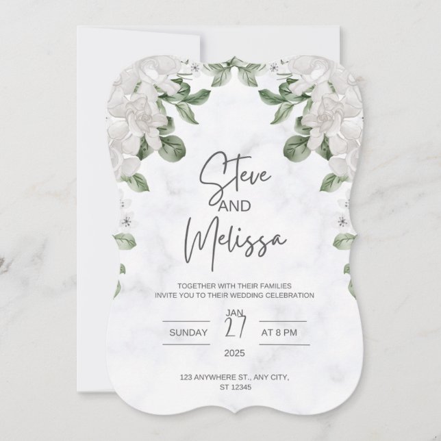 Wedding Invitation  (Front)