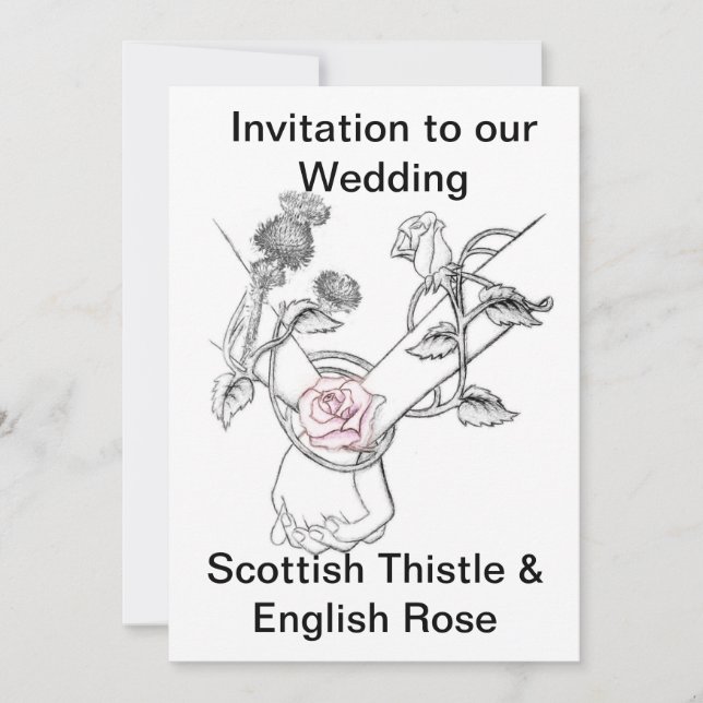 wedding invitation (Front)