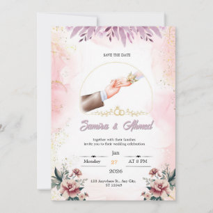 Wedding invitation 