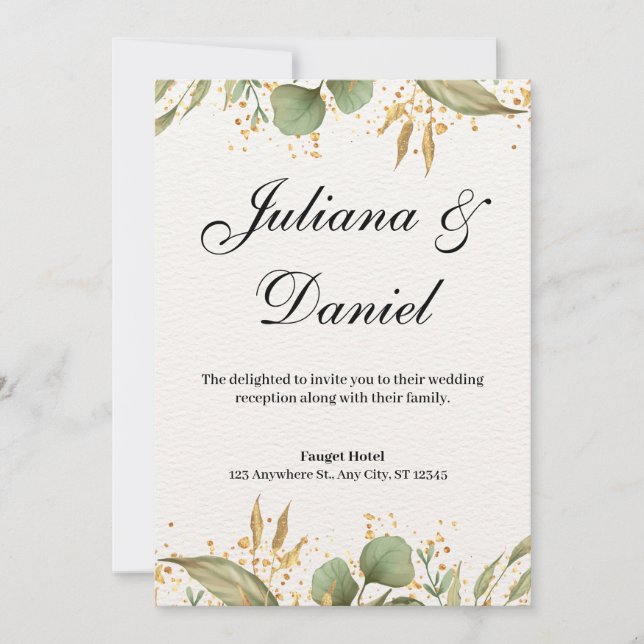 Wedding Invitation (Front)