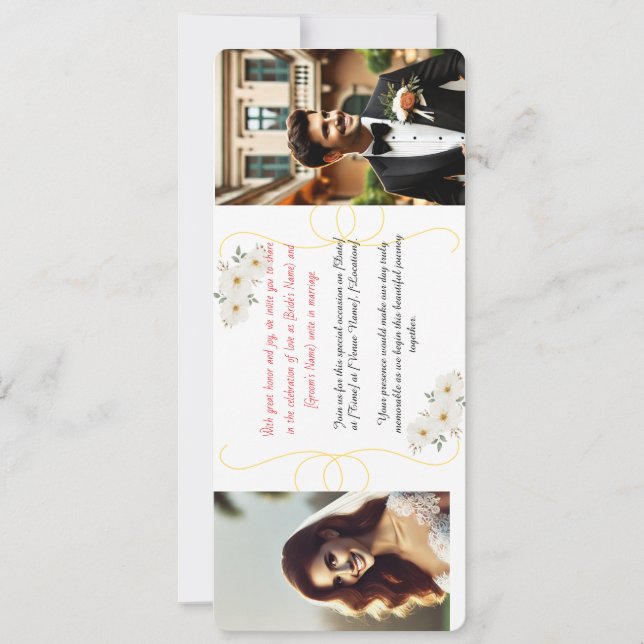 wedding invitation (Front)