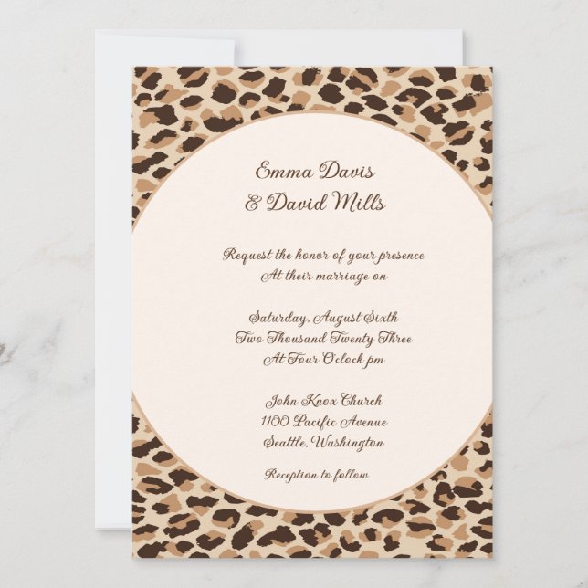 Wedding Invitation (Front)