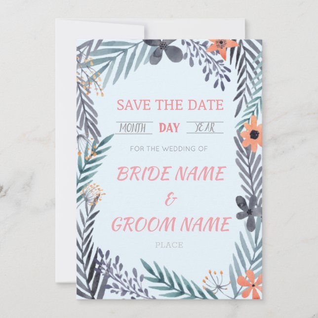 Wedding invitation (Front)