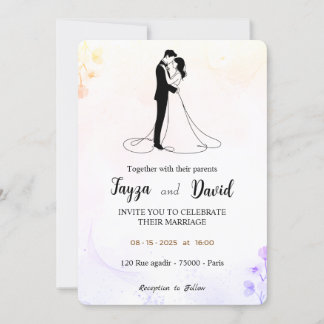 Wedding invitation