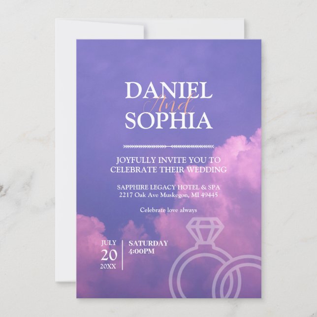 Wedding Invitation  (Front)