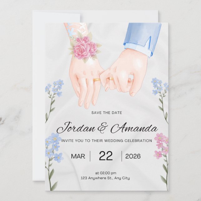 Wedding Invitation (Front)