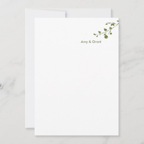 Wedding Invitation - A Great Pear