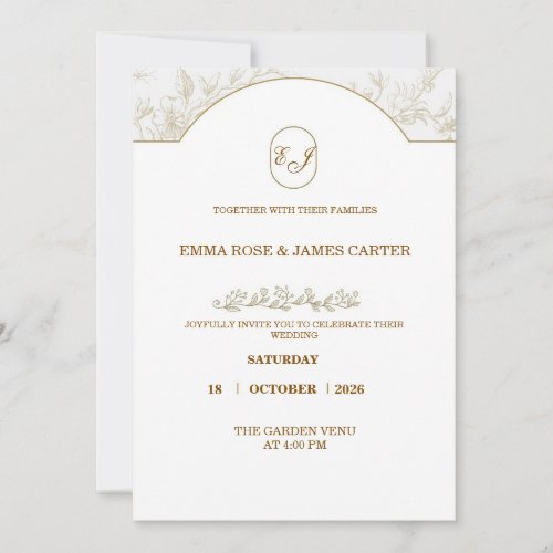 "Wedding Invitation ✨ A Night to Remember"