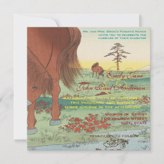 Wedding Invitation Artist Hiroshige Utagawa
