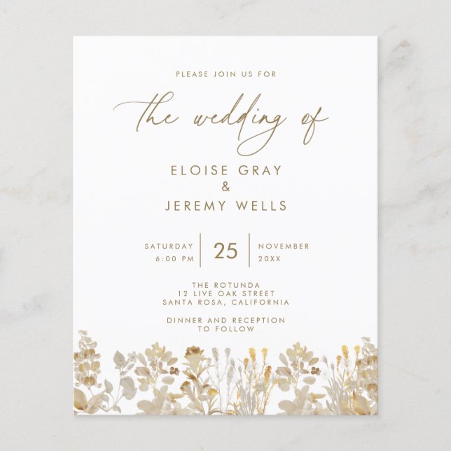 Wedding Invitation | Bella (Front)