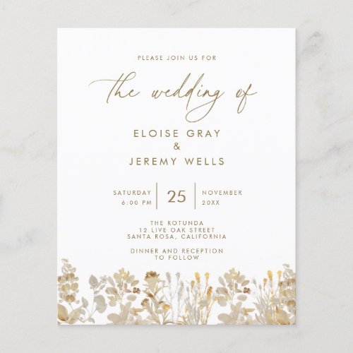 Wedding Invitation  Bella