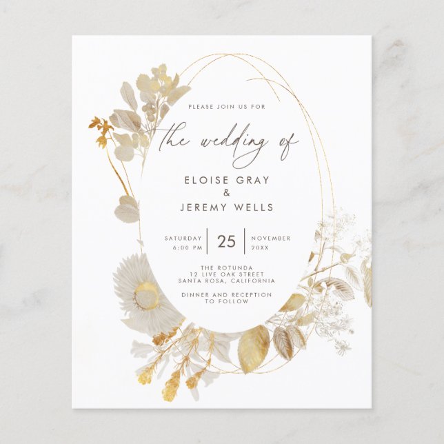 Wedding Invitation | Bella (Front)
