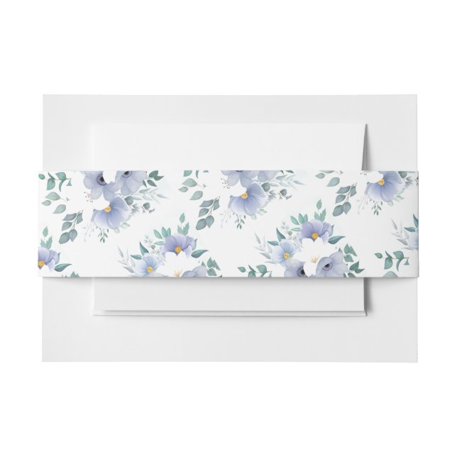 Wedding Invitation Belly Band (Front Example)