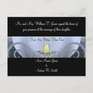 Wedding Invitation Calla Lily