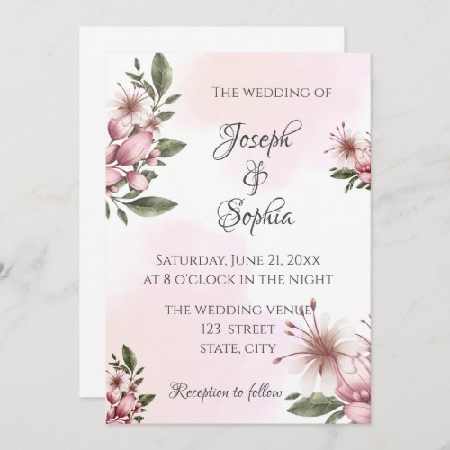 wedding Invitation card 