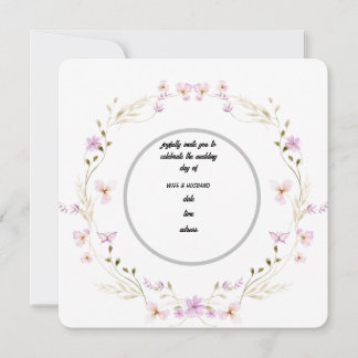 wedding invitation card