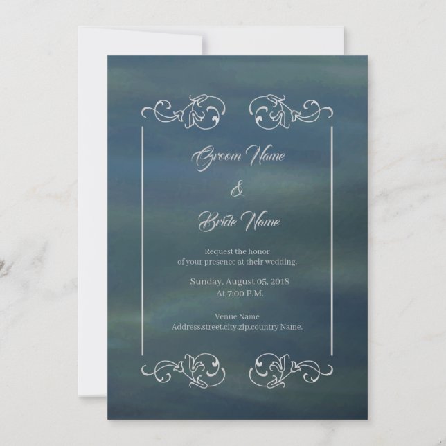 Wedding Invitation Card (Front)