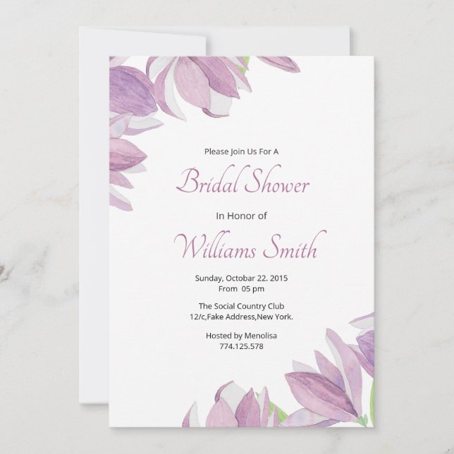 Wedding Invitation Card (Front)