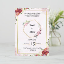 wedding invitation card