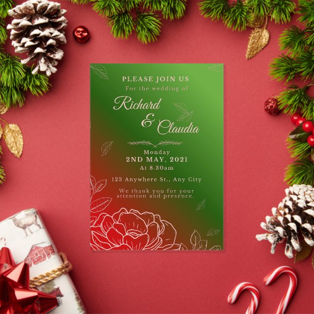 Wedding invitation card (Insitu (Holiday))