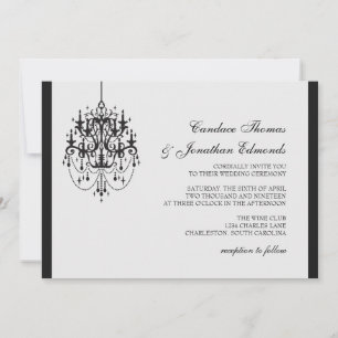 Wedding Invitation Chandelier lgr